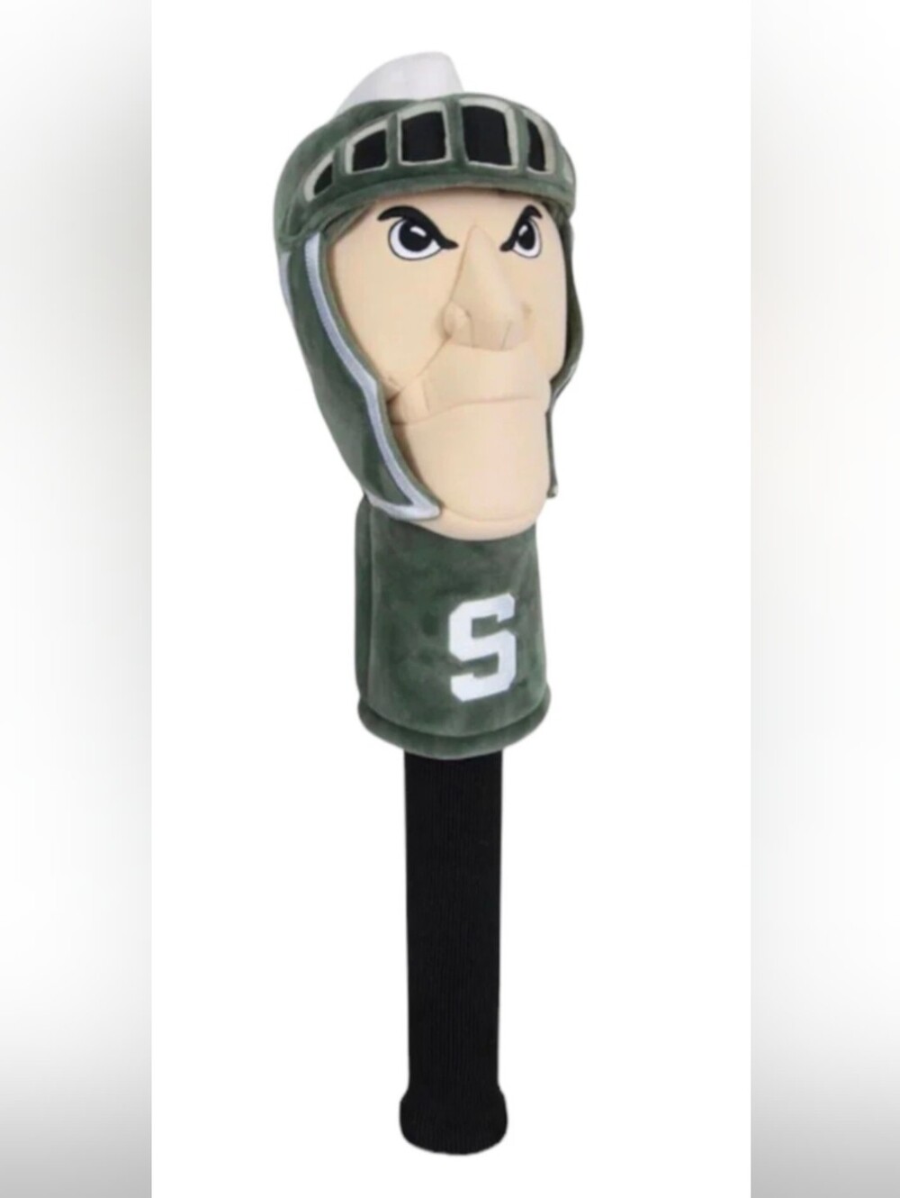 NWT Michigan State Spartans Sparty Plush Mascot Golf Club Driver Head Cover MSU